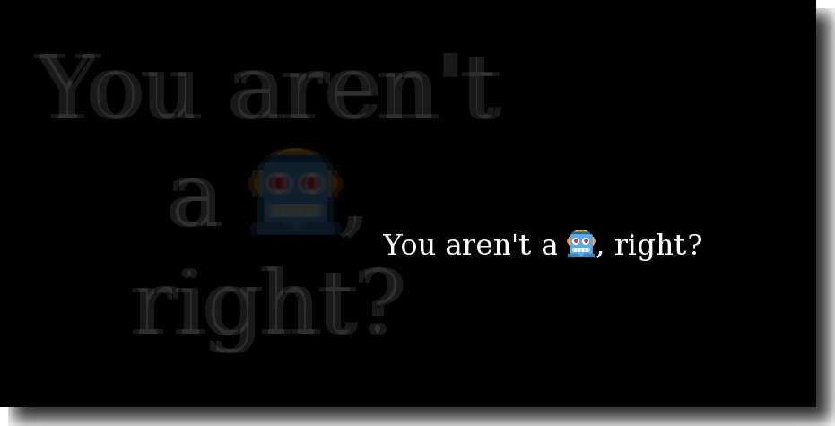 Are you? Are you?
